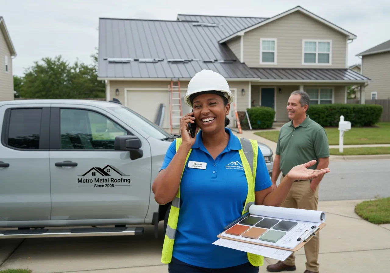 Storm Damage Metal Roof Repair in Brownsville, OH